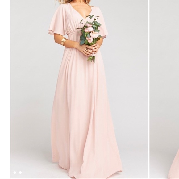 {Show Me Your MuMu} Emily Blush Boho Maxi Dress - Picture 2 of 13